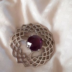 Thistle Brooch